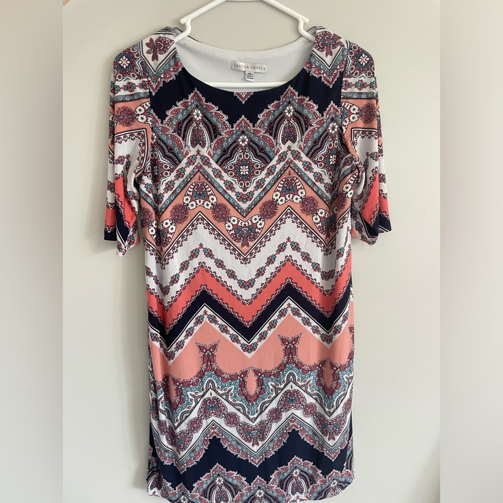 Sandra Darren PS Printed Dress